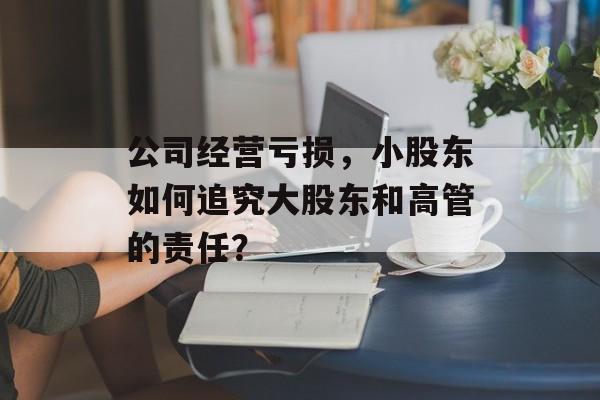 公司经营亏损，小股东如何追究大股东和高管的责任？