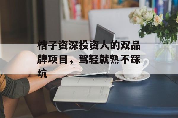 桔子资深投资人的双品牌项目，驾轻就熟不踩坑