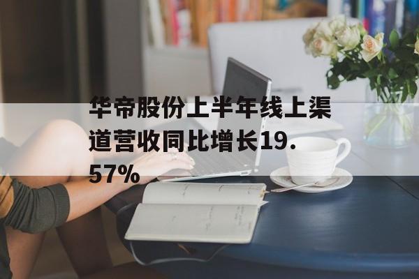 华帝股份上半年线上渠道营收同比增长19.57%