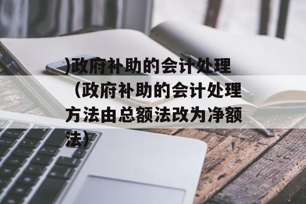 )政府补助的会计处理（政府补助的会计处理方法由总额法改为净额法）