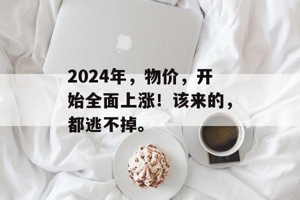 2024年，物价，开始全面上涨！该来的，都逃不掉。