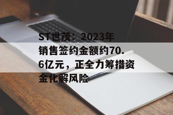 ST世茂：2023年销售签约金额约70.6亿元，正全力筹措资金化解风险