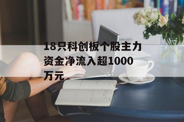 18只科创板个股主力资金净流入超1000万元