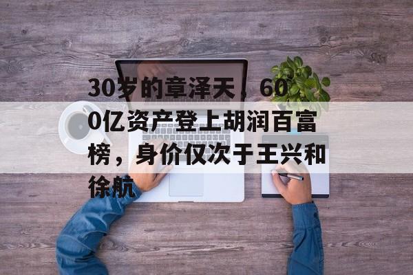 30岁的章泽天，600亿资产登上胡润百富榜，身价仅次于王兴和徐航