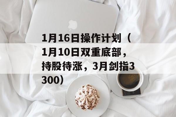 1月16日操作计划（1月10日双重底部，持股待涨，3月剑指3300）